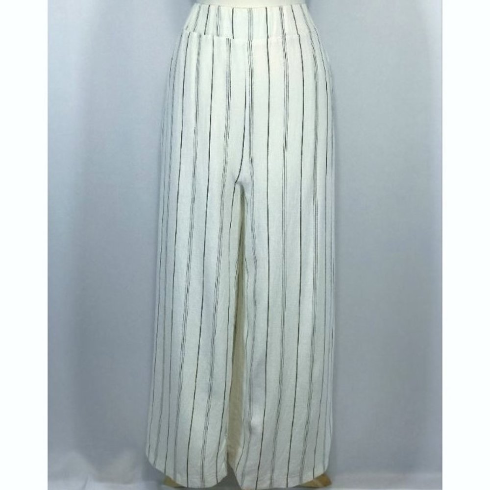 Forever 21 Linen Pinstripe Pants